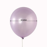 50 Pack Lavender Lilac Biodegradable Balloons, 12 Thickened Extra Strong Eco-friendly