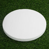 12 Pack | 10inch White StyroFoam Disc, DIY Polystyrene Foam Craft Supplies