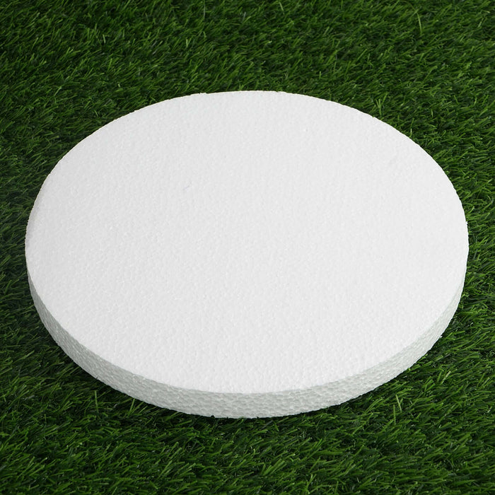 12 Pack | 10inch White StyroFoam Disc, DIY Polystyrene Foam Craft Supplies