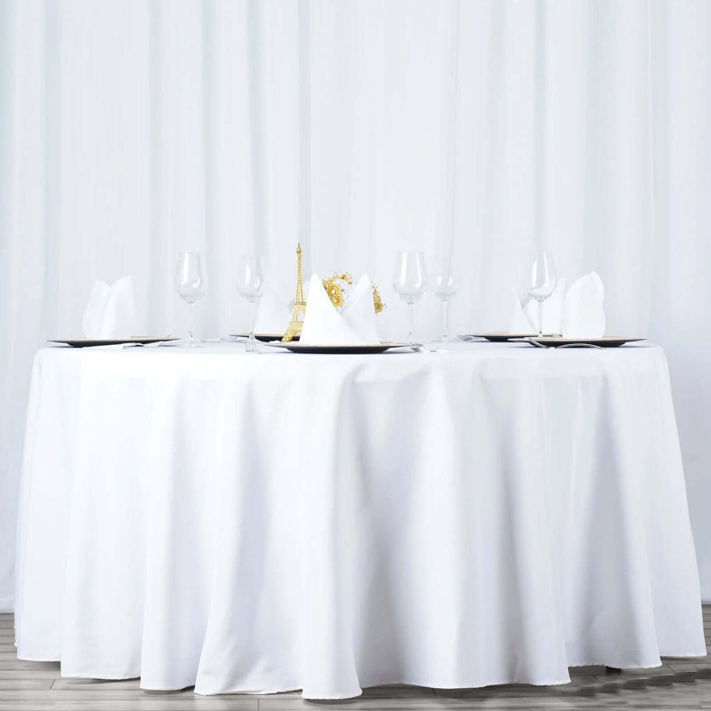 Premium Polyester Tablecloth 132