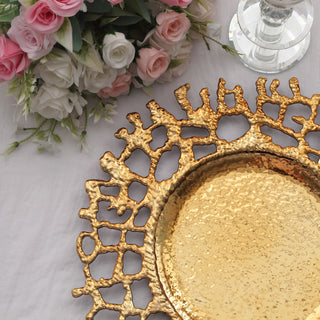 Enhance Your Serving Game with Decorative Plastic Hollow Lace Serving Plates