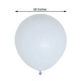 10 Pack | 18inch Matte Pastel Ice Blue Helium or Air Latex Party Balloons