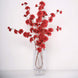 2 Branches | 42" Tall Red Artificial Silk Carnation Flower Stems