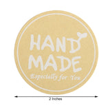 500PCS | 2 inch Self Adhesive Handmade Especially For You Stickers Roll, Bakery Cookies Labels