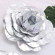 2 Pack | 20Inch Large Silver Real Touch Artificial Foam DIY Craft Roses