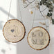 2 Pack | 8" Dia | Natural Blank Hanging DIY Wood Sign | Round Wood Plaques