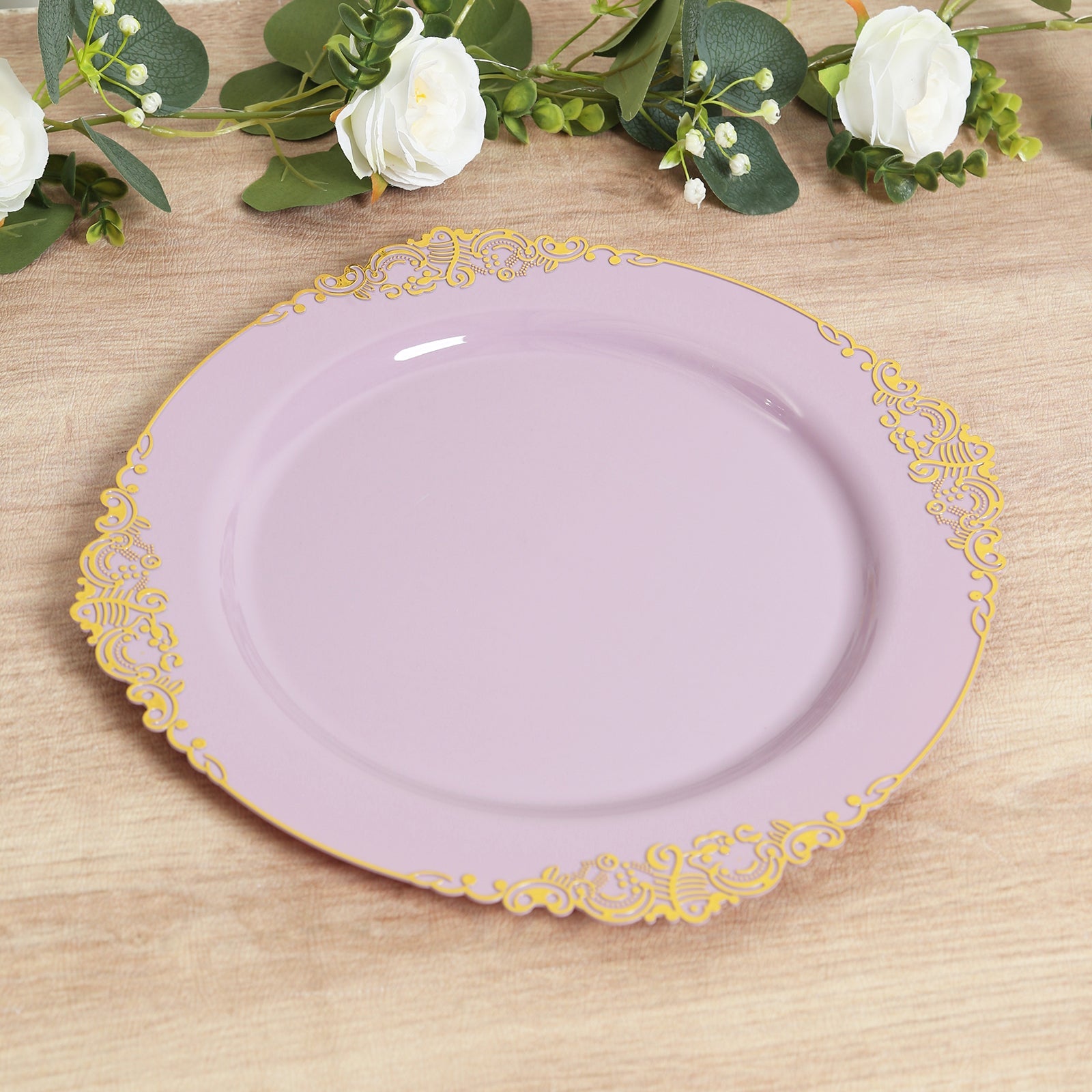 TableclothsFactory Charger Plates - Thumbnail 5