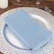 20 Pack | Dusty Blue Soft Linen-Feel Airlaid Paper Dinner Napkins