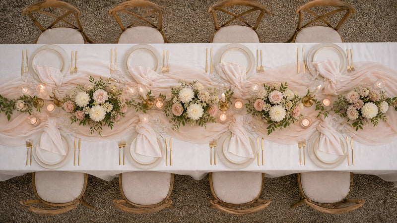 2026 Wedding Trends for Table Linens Draped Linens