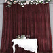 20ftx10ft Burgundy Metallic Shimmer Tinsel, Event Background Drapery Panel, Photo Backdrop Curtain