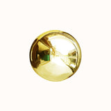 22inch Gold Stainless Steel Shiny Mirror Gazing Ball, Reflective Hollow Garden Globe Sphere