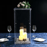 Clear Acrylic Pedestal Risers | Transparent Acrylic Display Boxes