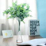 3 Bushes | 14inch Artificial Eucalyptus Branches, Greenery Bouquet Plants