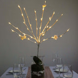 3 Pack | 28.5" Warm White LED Artificial Tree Twig Lights, Lighted Branches With 60 Bright LED Bulbs