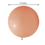 2 Pack | 32inch Large Matte Pastel Natural Helium or Air Latex Balloons