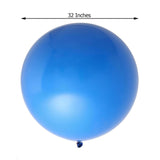 2 Pack | 32inch Large Balloons Helium or Air Latex Balloons Royal Blue