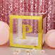 4 Pack - 5" Gold Large Alphabet Stickers Banner, Custom Text Stick On Letters - P