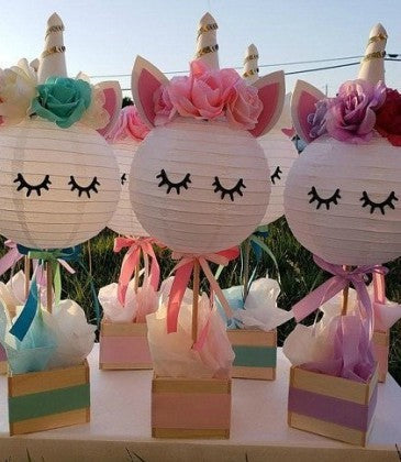 Unicorn Themed Centerpiece