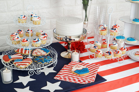 Patriotic Dessert Station