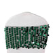 5 Pack | Hunter Emerald Green Big Payette Sequin Round Chair Sashes