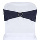 5pc x Chair Sash Spandex - Navy Blue