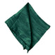 5 Pack | Hunter Emerald Green Accordion Crinkle Taffeta Dinner Napkins | 20x20Inch