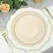 50 Pack | 8inch Natural Biodegradable Bagasse Salad Plates