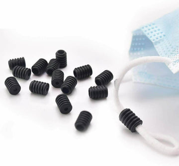 50 Pcs Silicon Mask Buckle For Adjusting Mask Rope, Ear Loop Adjuster - Clearance SALE