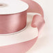 50 Yards 1.5inch Dusty Rose Single Face Decorative Satin Ribbon