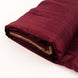 54inch x 10 Yards Burgundy Accordion Crinkle Taffeta Fabric Bolt