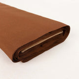 54inch x 10 Yards Cinnamon Brown Polyester Fabric Bolt, DIY Craft Fabric Roll