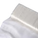 54inch x 10yard | Ivory Solid Sheer Chiffon Fabric Bolt, DIY Voile Drapery Fabric#whtbkgd