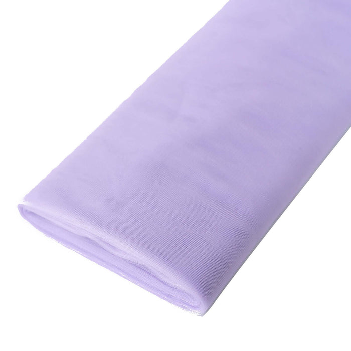 54inch x 40 Yards Lavender Lilac Tulle Fabric Bolt, DIY Crafts Sheer Fabric Roll