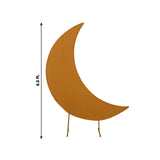 6.5ft Gold Spandex Crescent Moon Chiara Backdrop Stand Cover, Custom Stretch Fitted Wedding