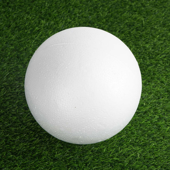 6 Pack | 6inch White StyroFoam Foam Balls For Arts, Crafts and DIY