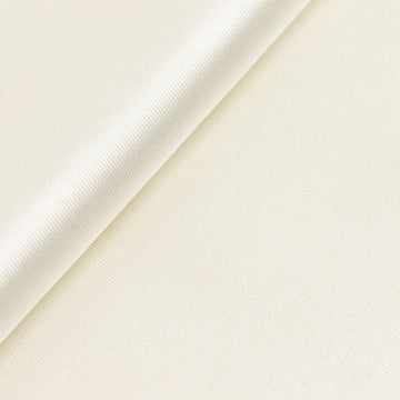 60"x10Yds Shimmer Pearl White Scuba Polyester Fabric Roll, Premium Wrinkle Free DIY Craft Fabric Bolt