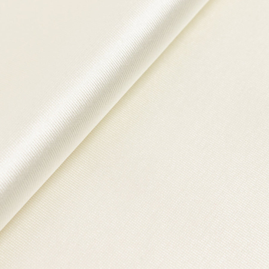 Shimmer Pearl White Premium Scuba Polyester Fabric Roll