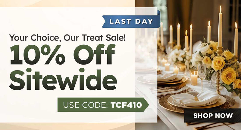 Your Choice, Our Treat Sale! Last Day