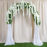 7ft Metal Wedding Arch, Flower Frame Arbor Backdrop Stand