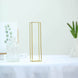 8" Tall | Gold Wedding Centerpiece | Freestanding 3D Decorative Wire Letter | I