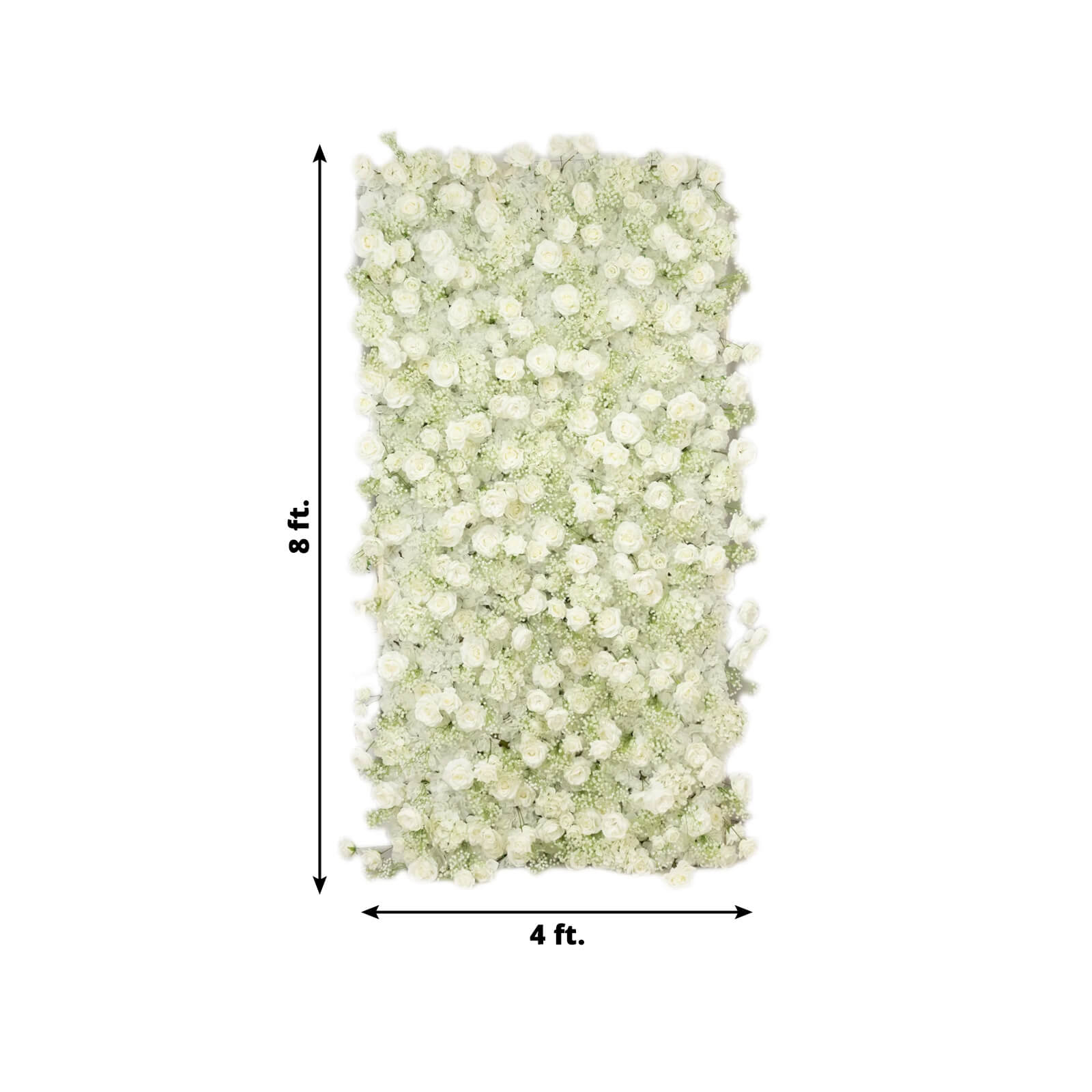 Tablecloths Factory Flower Wall Panel Backdrop