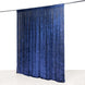 8ft Navy Blue Premium Velvet Backdrop Stand Curtain Panel, Drape