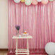 8ftx8ft Pink Sequin Event Background Drape, Photo Backdrop Curtain Panel