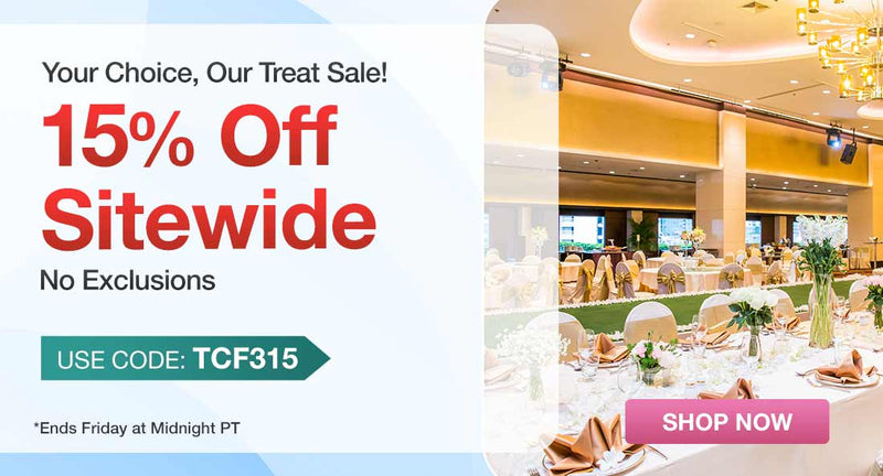 Your Choice, Our Treat Sale! Ends Friday at Midnight PST