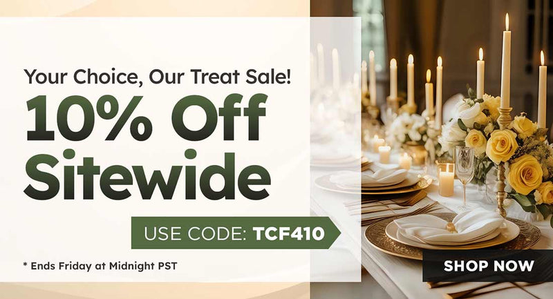 Your Choice, Our Treat Sale! Ends Friday at Midnight PST