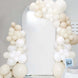 95 Pack Assorted White Beige Latex Balloon Arch Kit, DIY Party Balloon Garland Decorations