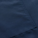 Navy Blue Premium Polyester Cooking Chef Apron with Adjustable Neck and Long Ties