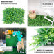 12 Sq. ft. | Artificial Boston Fern Eucalyptus Boxwood Greenery Garden Wall