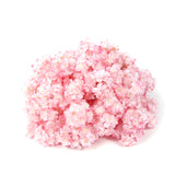 Pre-Arranged Artificial Cherry Blossom Centerpiece, Blush Silk Flower Ball Arrangement#whtbkgd