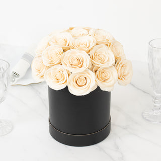 Ivory Soap Rose Flower Box Bouquet